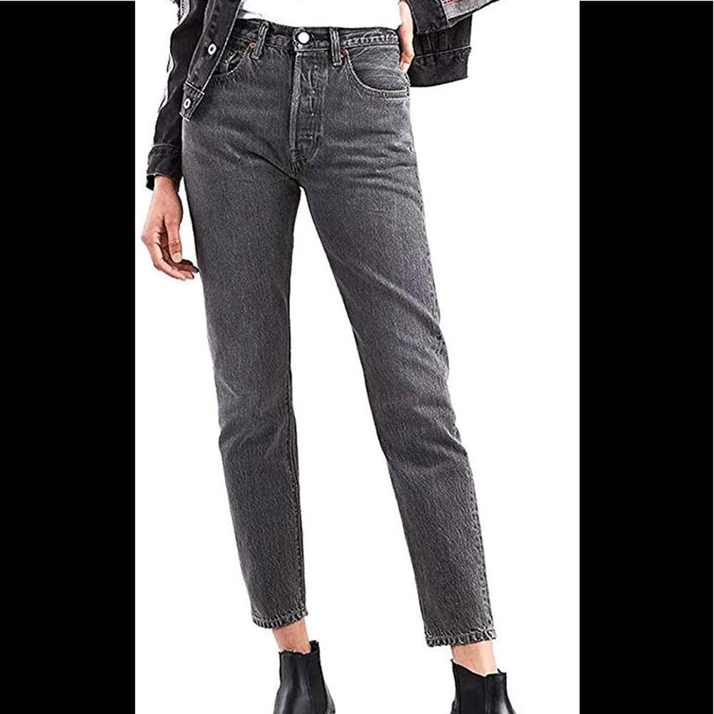 Black 501 Levi jeans